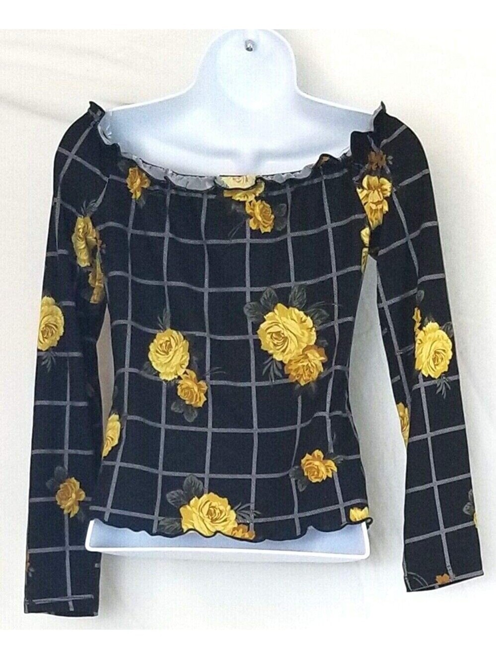 Ultra Flirt Womens Stripted Top Size L - Picture 1 of 4